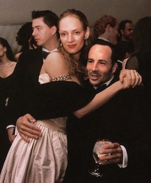 Uma Thurman and Tom Ford, 1999.