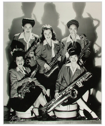 Roz Sweethearts Sax Section-350