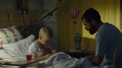 Pelle Falk Krusbu00E6k and Casper Crump in 'Helium'