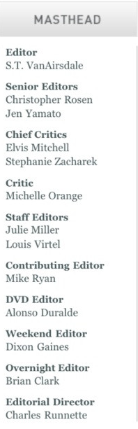 Movieline Masthead 2011
