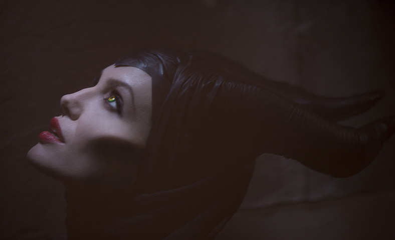 Jolie as Maleficent