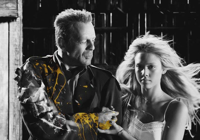 Sin City Bruce Willis Jessica Alba