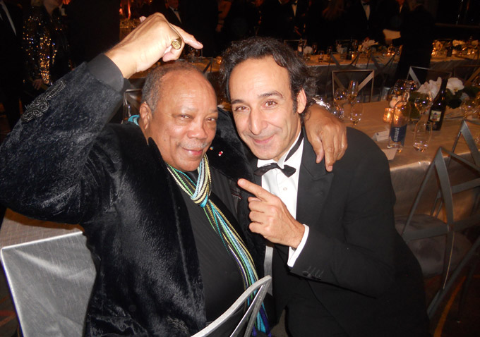 Qunicy Jones-Alexandre Desplat-Governor's Ball-2012