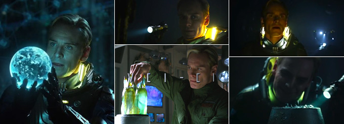 Prometheus, Fassbender