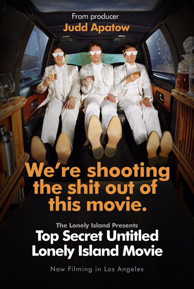 Lonely Island, production poster