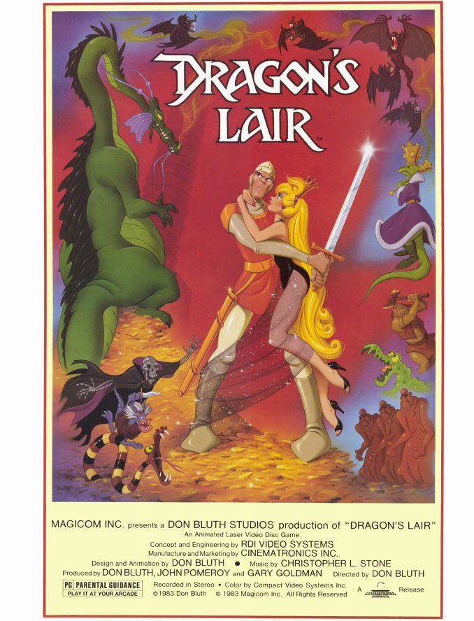 Dragons Lair Poster