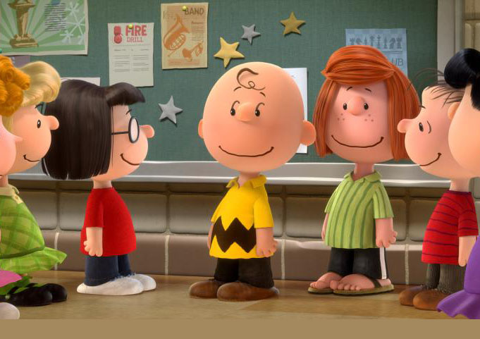 Peanuts Movie Charle Brown In Class