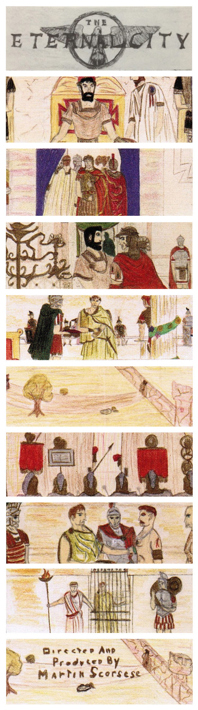 The Eternal City Storyboards