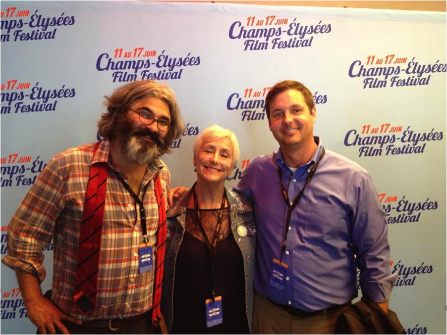 Onur Tukel, me and Clifford McCurdy