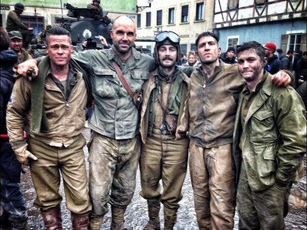Fury, Brad Pitt