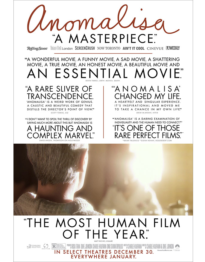 Anomalisa poster