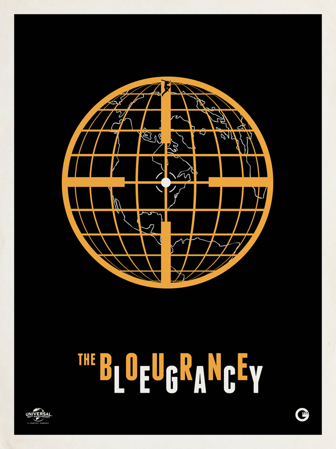 The Bourne Legacy, retro poster