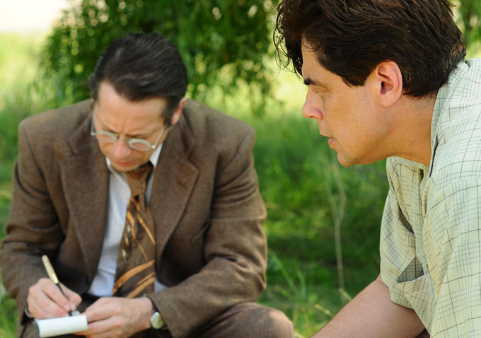Jimmy P. (Psychotherapy of a Plains Indian) Benicio Del Toro & Mathieu Amalric