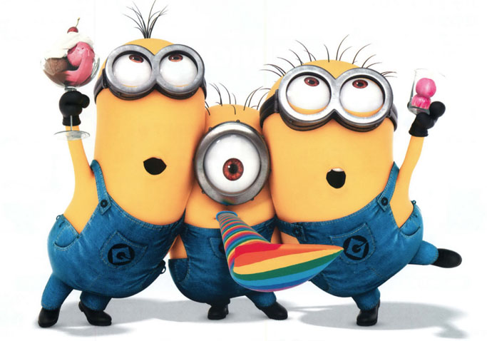 minions from Despicable Me 2