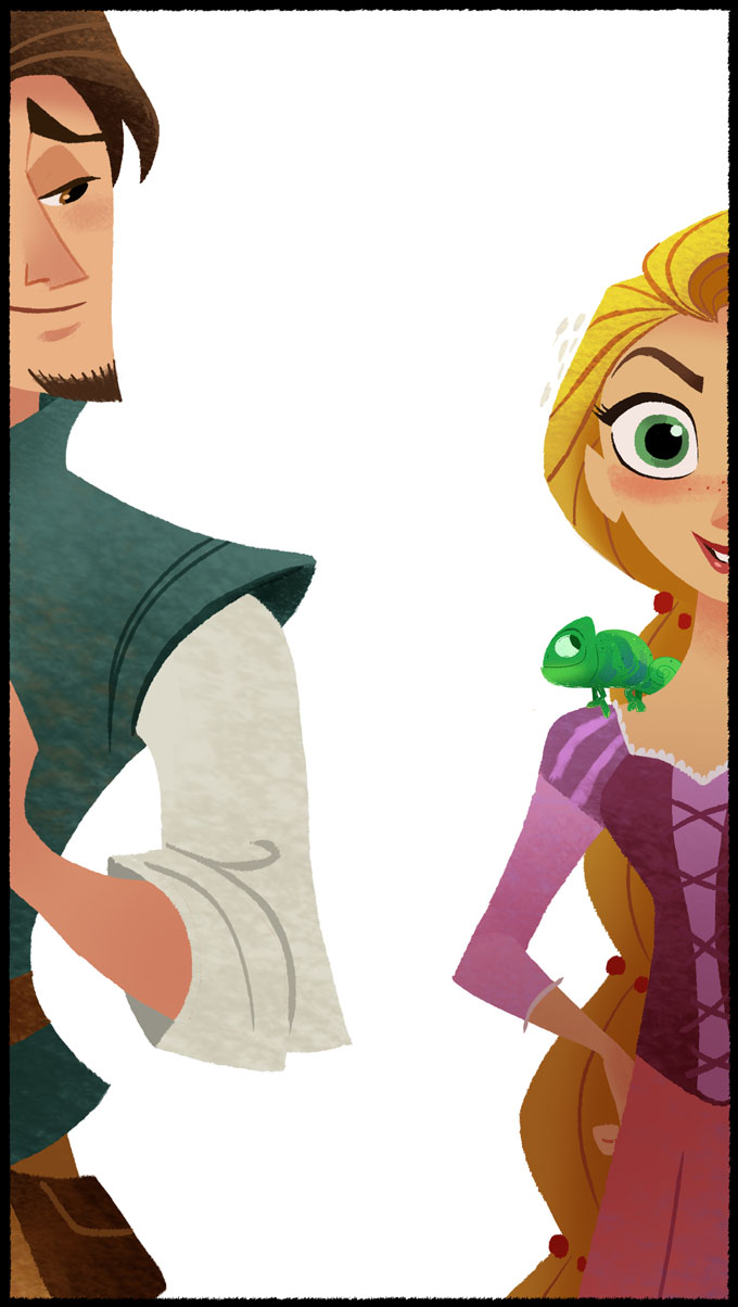 Tangled teaset TV