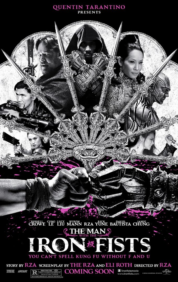 The Man With The Iron Fists Poster