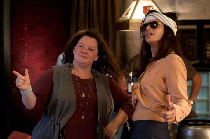 Sandra Bullock and Melissa McCarthy in The Heat