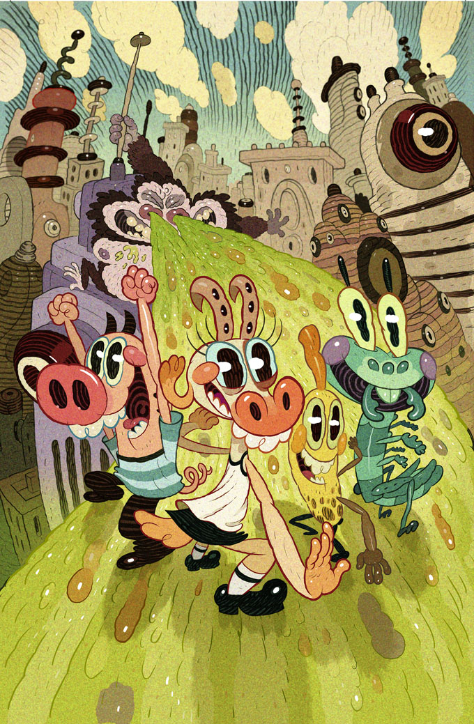 Pig Goat Banana Cricket poster