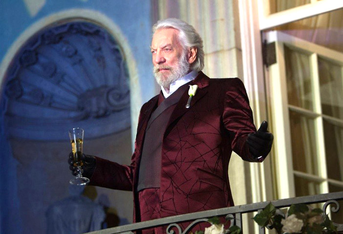Donald Sutherland, Catching Fire