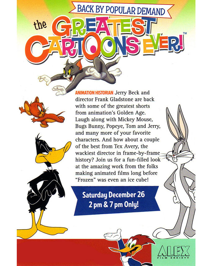 Greatest Cartoons Ever poster 2015