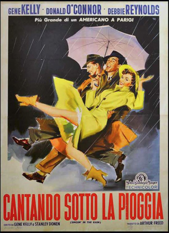 Italian poster Singin' in the Rain