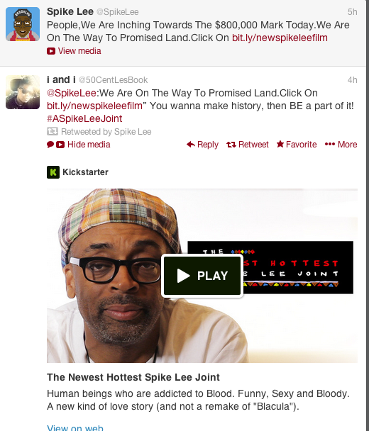 Spike Lee tweet
