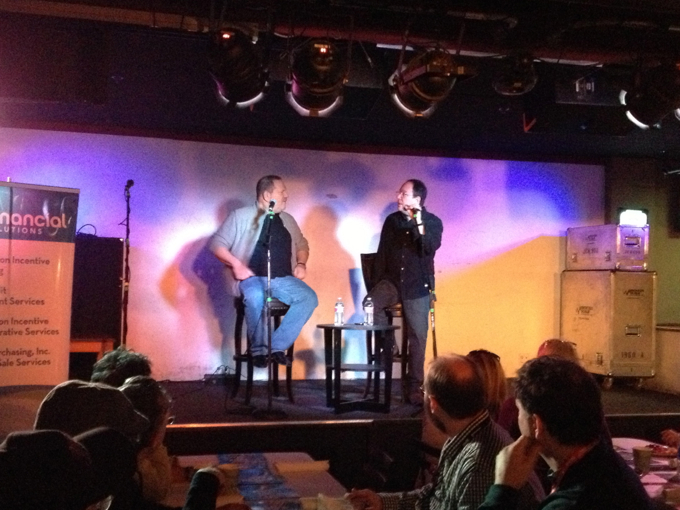 Harvey Weinstein and Mark Gordon
