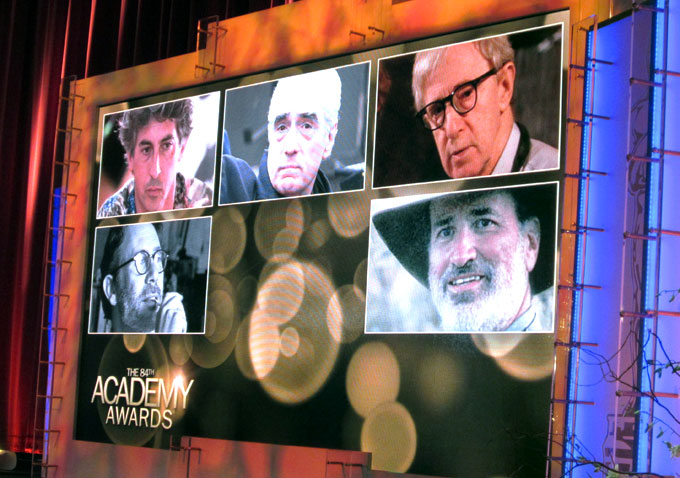 Director Nominations-Academy Awards-2012
