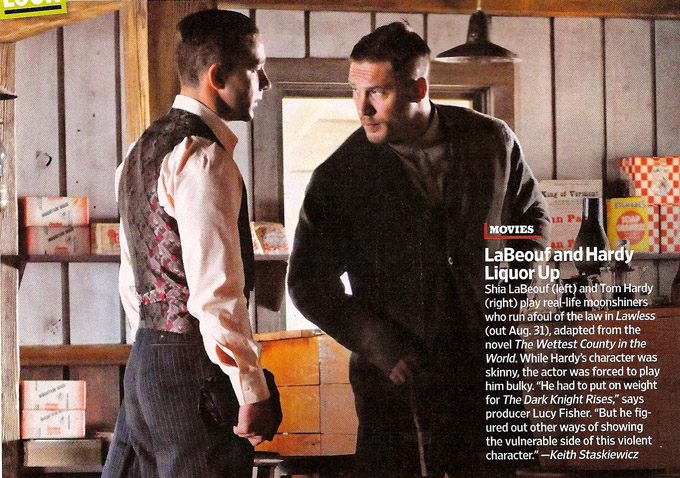 Lawless, Shia, Hardy