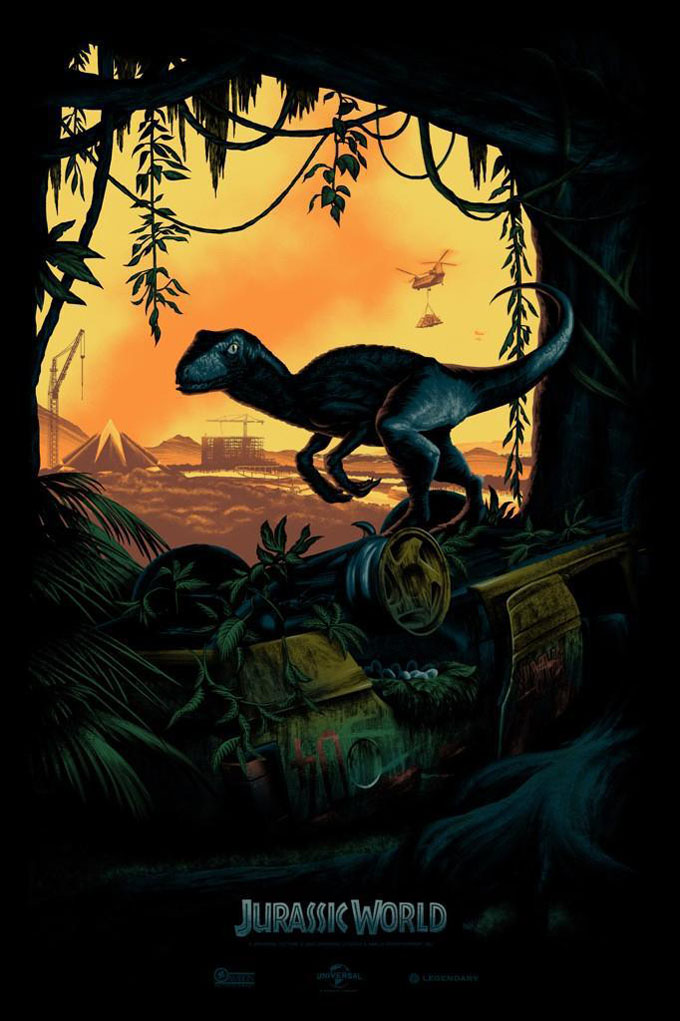 Jurassic World Comic-Con Poster