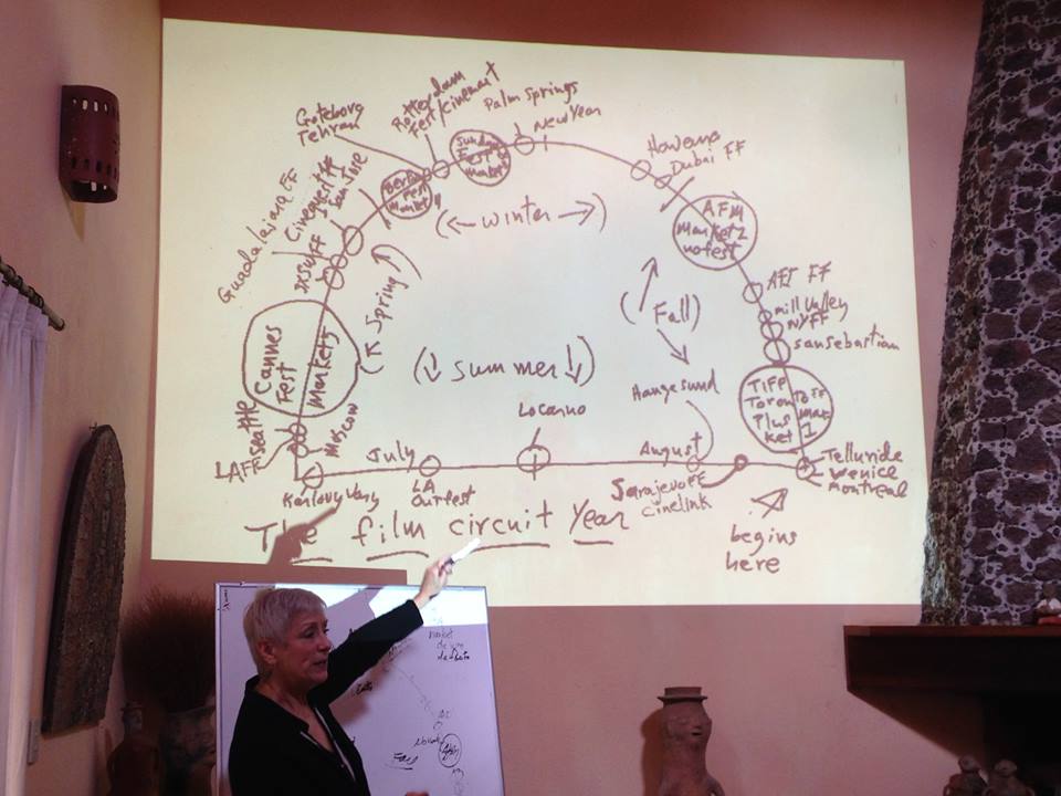 Sydney Levine's presentation at the 'Pueblo Magico' residency