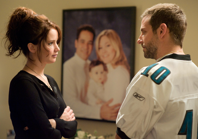 The Silver Linings Playbook Bradley Cooper Jennifer Lawrence