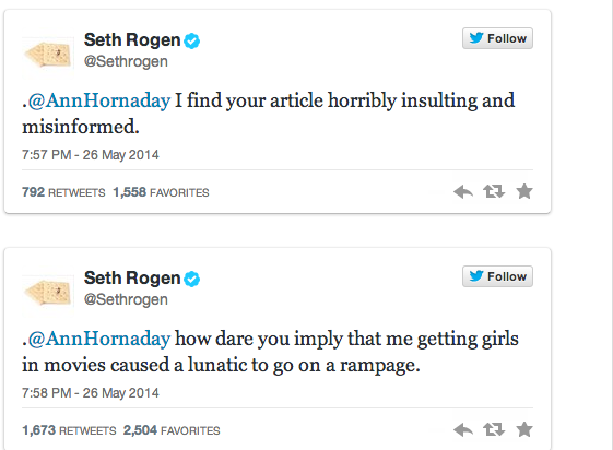 Rogen tweet