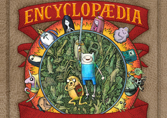 Adventure Time book close Up