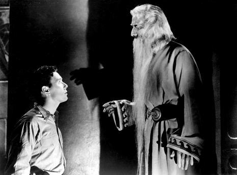 Billy Batson and the character known as Shazam!