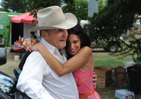 Robert Duvall-Angie Cepeda-Night-Old Mexico-485