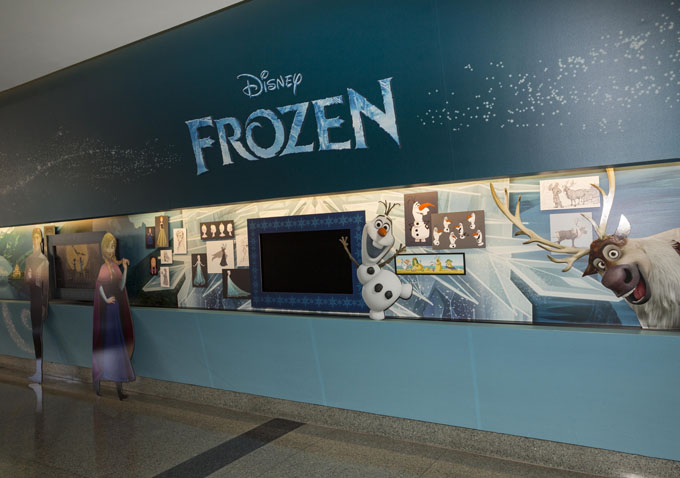 Frozen lobby