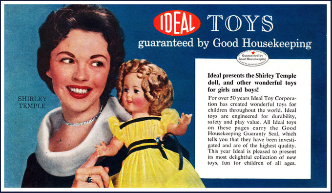 Shirley Temple and Ideal Toys