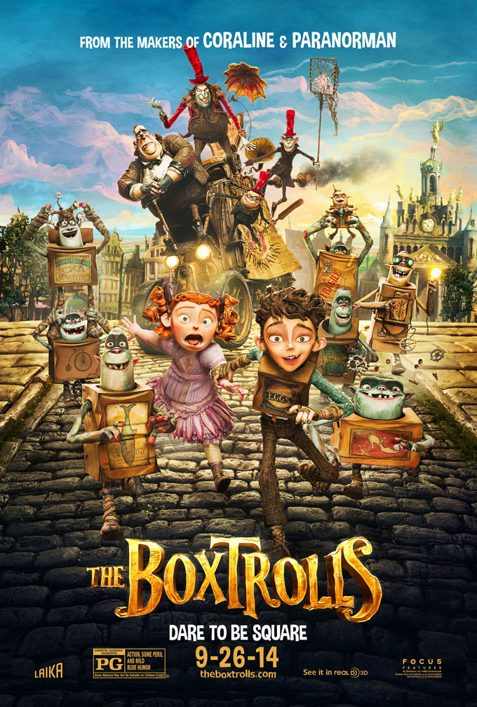 Boxtrolls one sheet