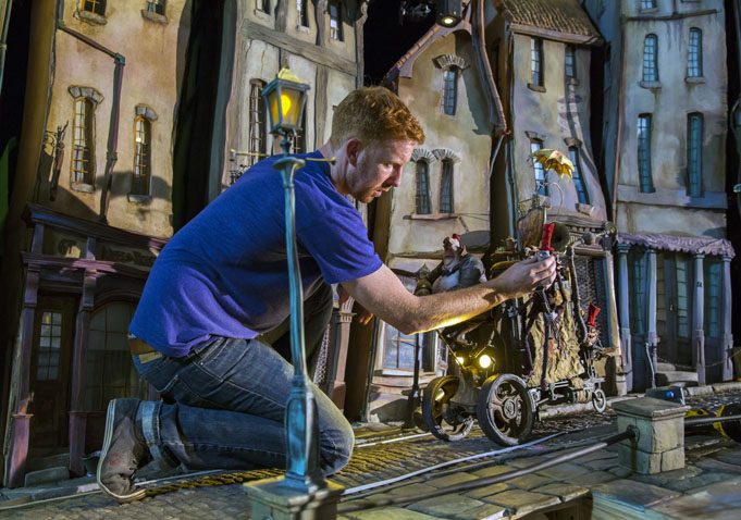Boxtrolls on set