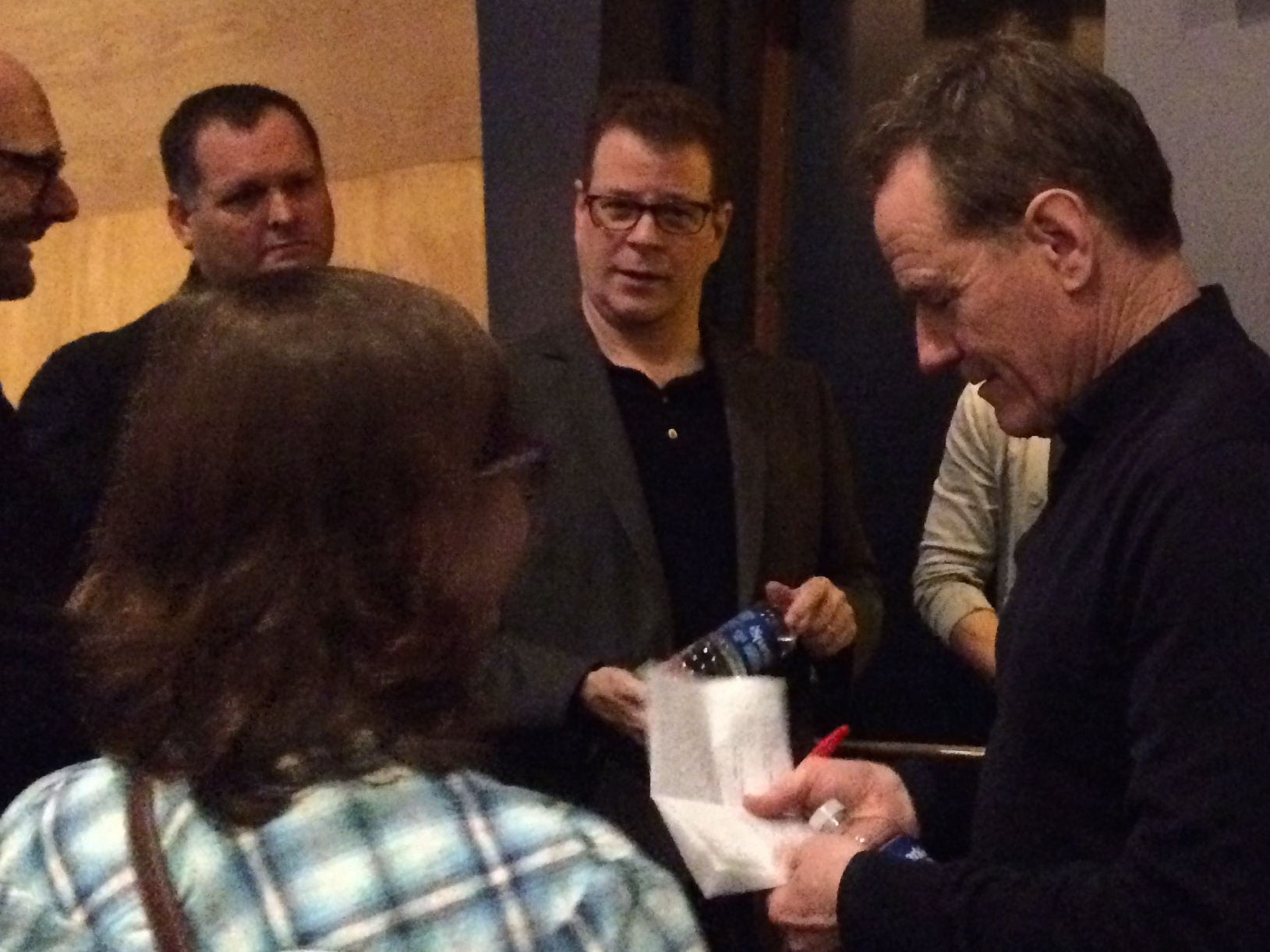 John McNamara and Bryan Cranston