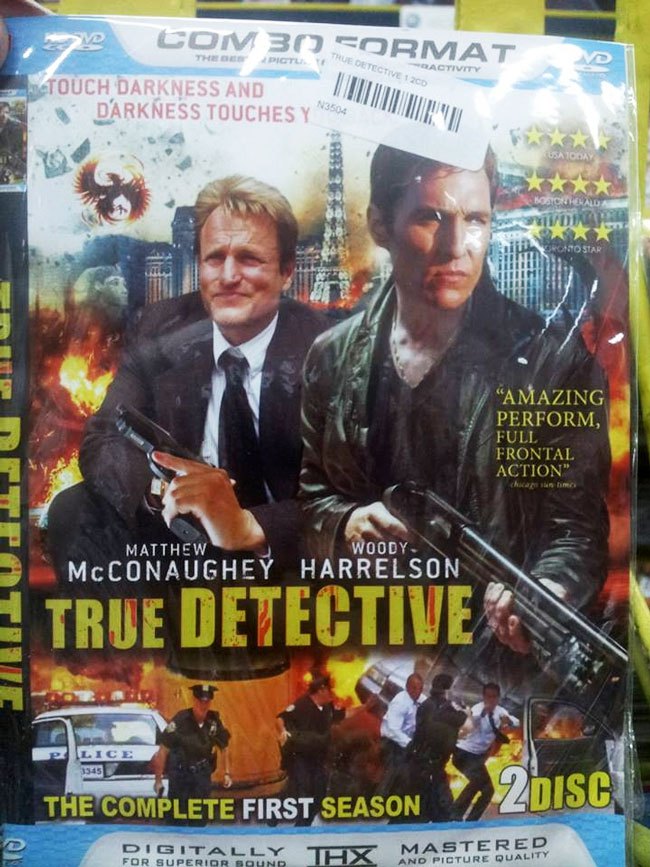 True Detective Bootleg DVD