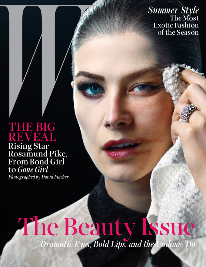 Rosamund Pike W Magazine Shot By David Fincher (skip crop)