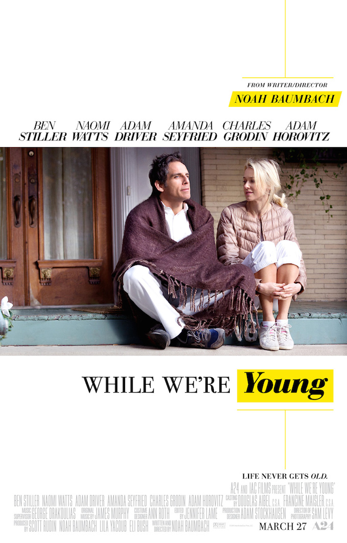 While We're Young, poster