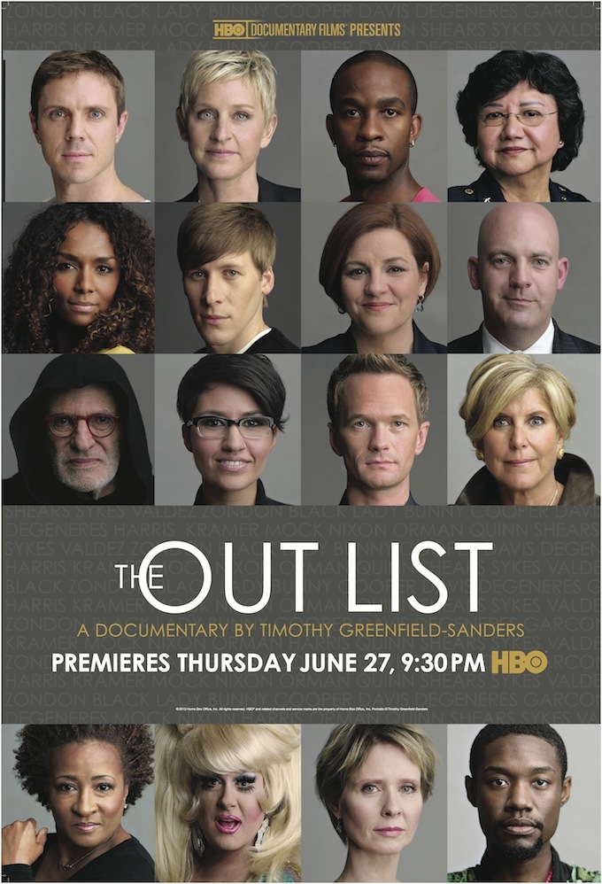 The Out List poster