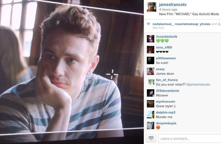James Franco Ex-Gay