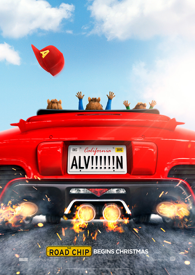Alvin And The Chipmunks: The Road Chip Poster