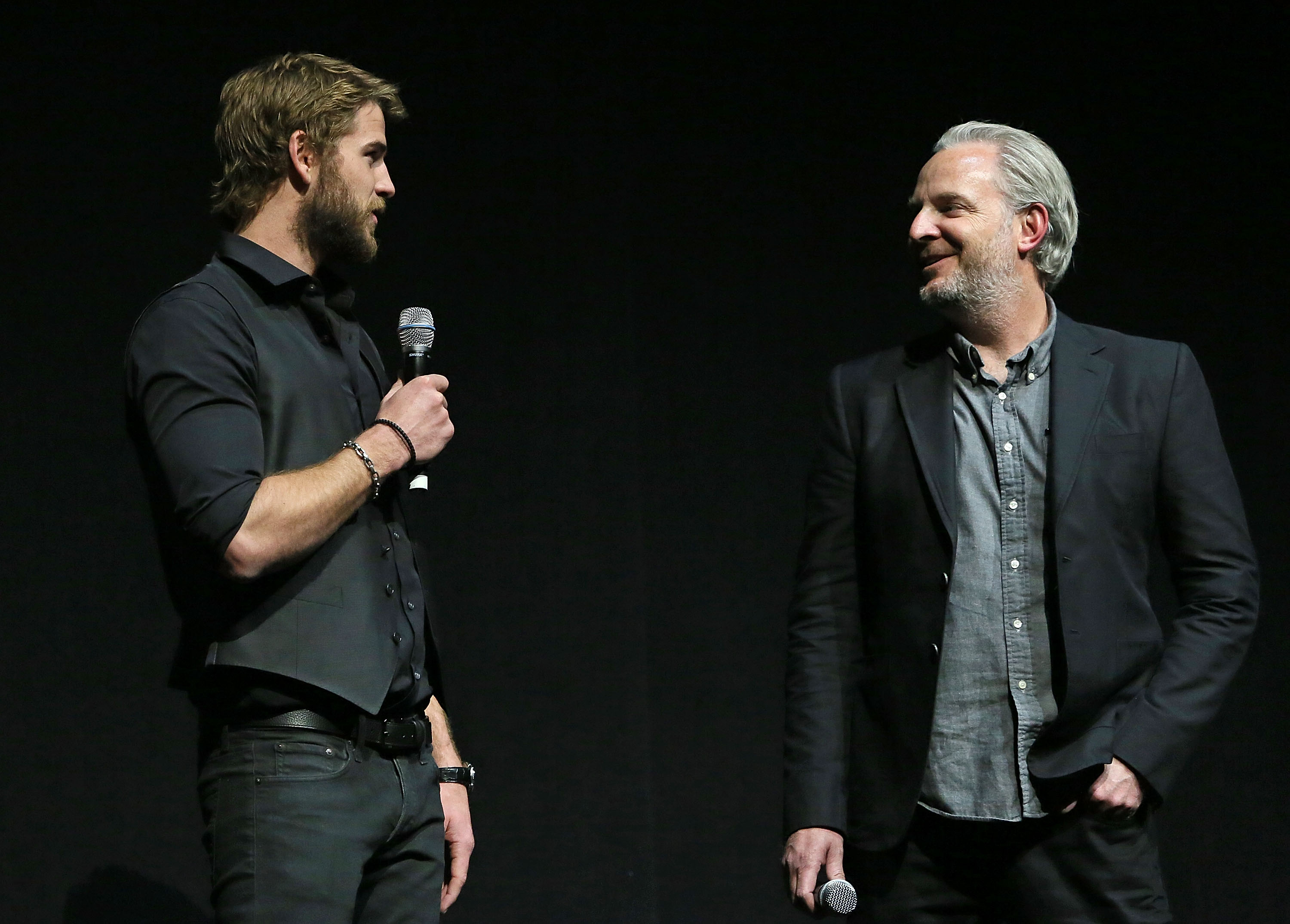 Liam Hemsworth, Francis Lawrence