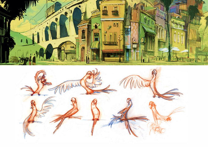 Rio 2 art of book art 1