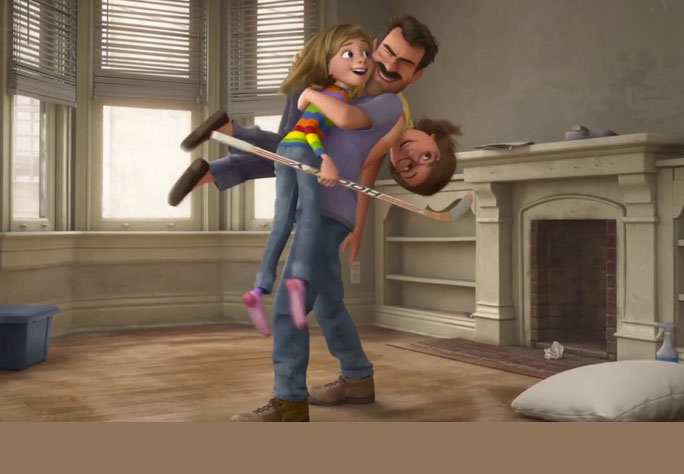 Inside Out Riley family